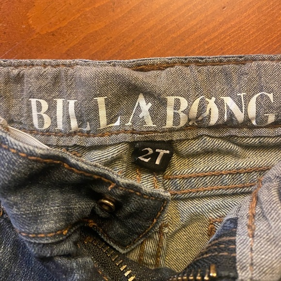 Billabong Straight Leg Jeans Size 2T - Picture 4 of 9